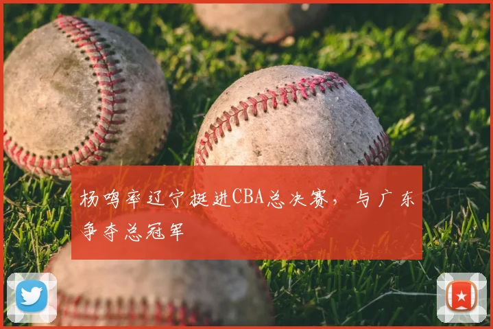 杨鸣率辽宁挺进CBA总决赛,与广东争夺总冠军