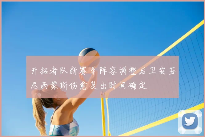 开拓者队新赛季阵容调整后卫安芬尼西蒙斯伤愈复出时间确定